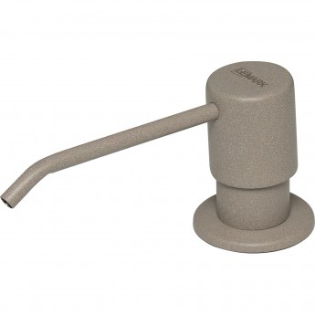 Дозатор LEMARK EXPERT LM8201PGR для жидких моющих средств врезной, грей