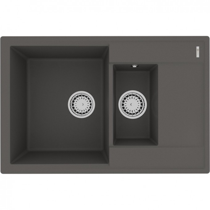 Кухонная мойка LEMARK RAMZA 760 серый шелк 9910041
