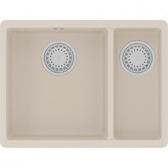 Кухонная мойка LEMARK SINARA 550.2-U шампань 9910084