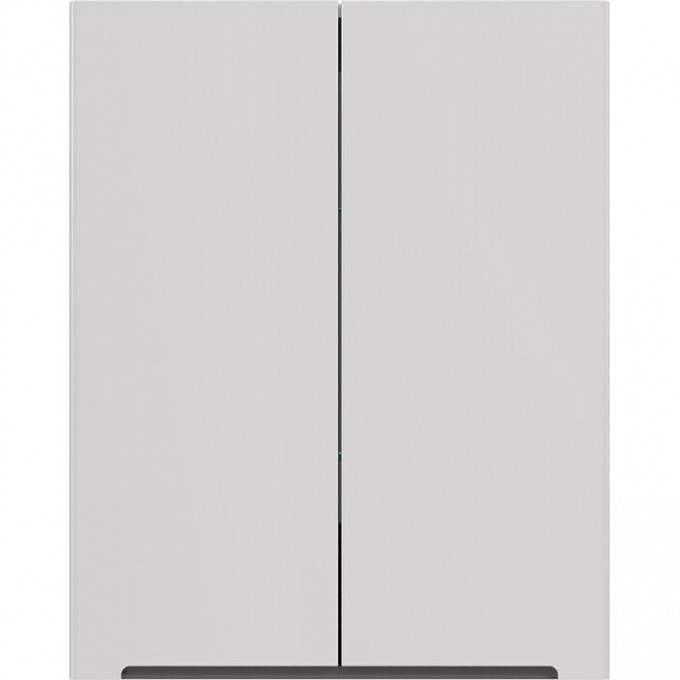 Шкаф LEMARK BUNO 60 см подвесной, 2-х дверный, белый глянец LM04B60SH