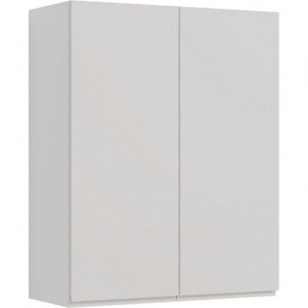 Шкаф LEMARK VEON 60 см подвесной, 2-х дверный, белый глянец