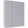 Шкаф зеркальный LEMARK UNIVERSAL 70х80 см 2-х дверный, цвет корпуса белый глянец LM70ZS-U