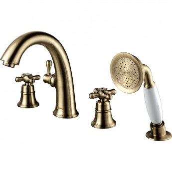 Смеситель LEMARK VINTAGE LM2841B на борт ванны